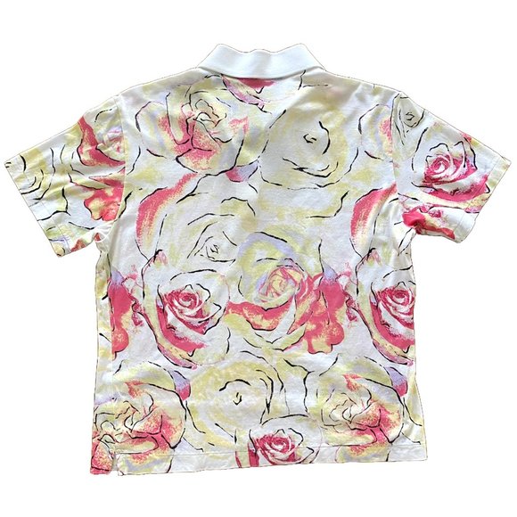 Floral Golf Polo - Picture 2 of 4